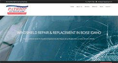 Desktop Screenshot of patriotglassrepair.com